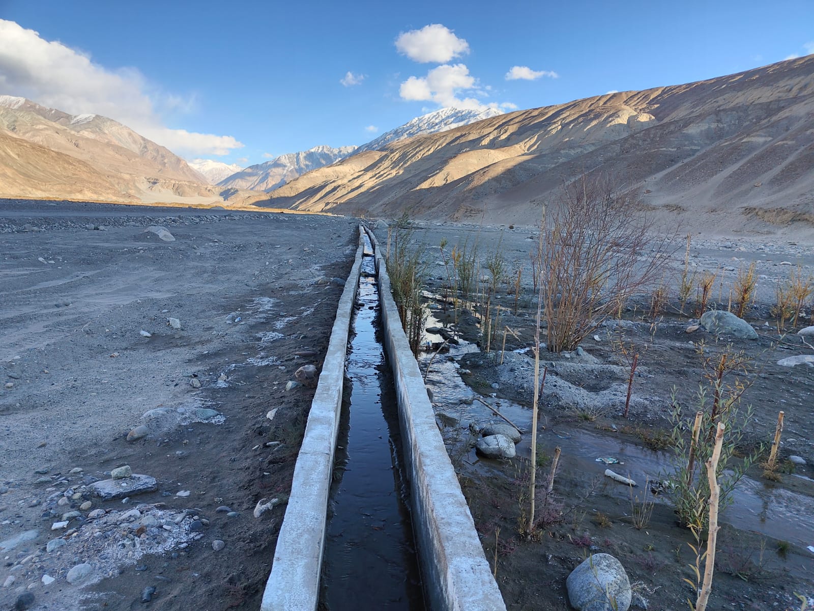 Proposed site at  Nubra Valley